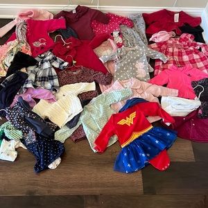 Huge Winter 6-9 Month Lot- adidas suit, Ralph Lauren Cardigan,Bonnie Baby,